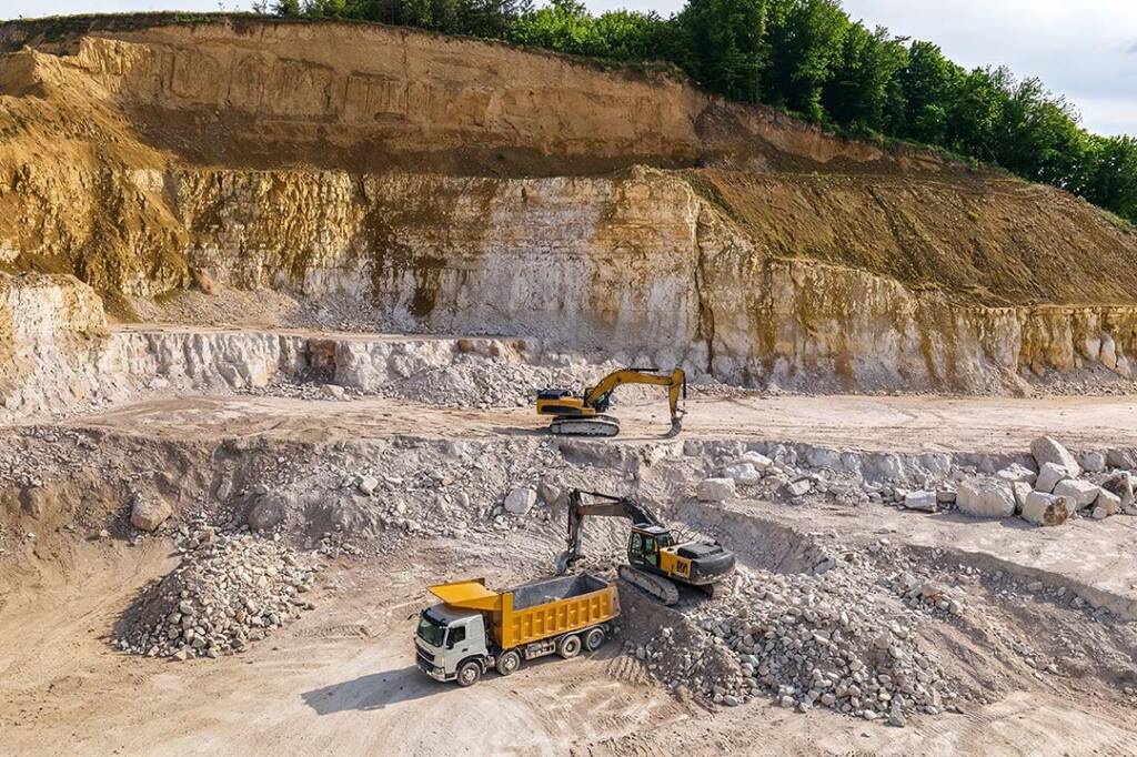Dolomite processing and sizing